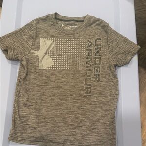 Under Armour Kids' Tan Graphic Tee